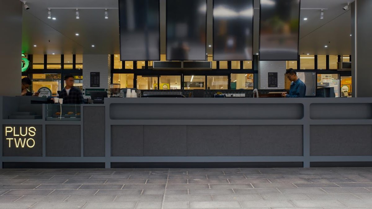 Plus Two Coffee Mascot